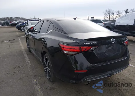 2021 Nissan Sentra Sr Xtronic Cvt z USA, uszkodzony, nr VIN 3N1AB8DV8MY212663